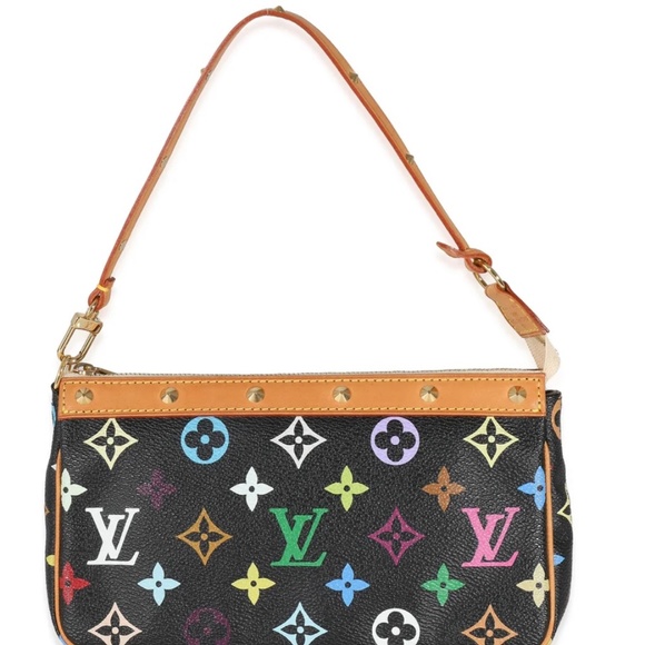 Authentic Pochette Monogram Multicolor - Picture 2 of 5